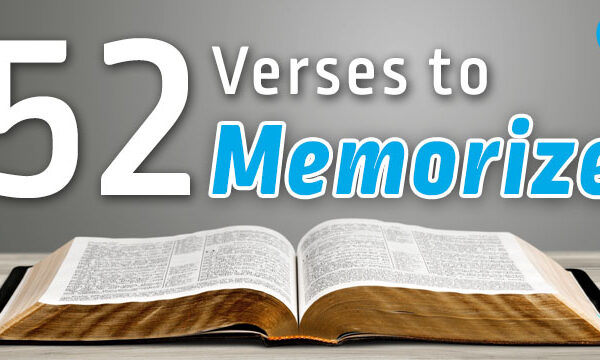 52 Bible Verses to Memorize