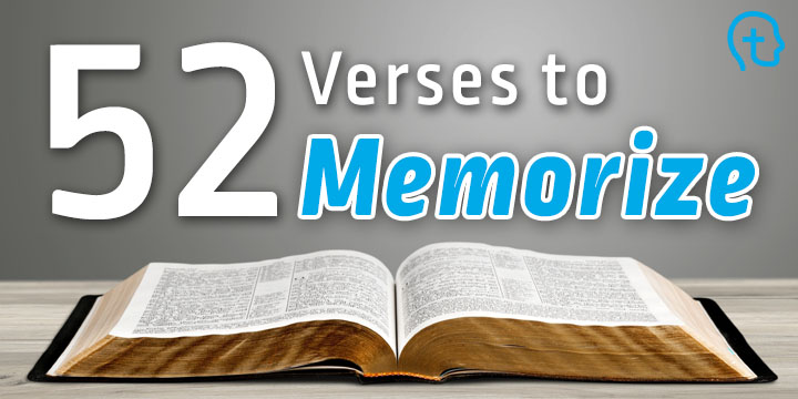 52 Bible Verses to Memorize